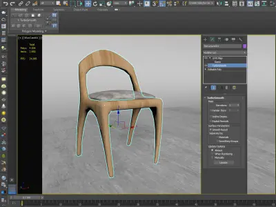 Sharon chair for child Free 3D model