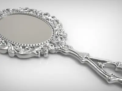 Mirror ornate 3D print model