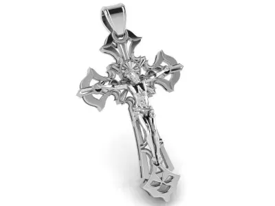 Cross Pendant 2317 3D print model