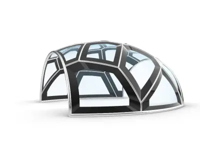 Voronoi Pavilion Stand Alone Structure v1 3D model