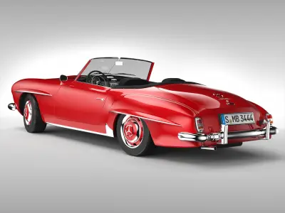 Mercedes Benz 190 SL 1955 -1963 3D model