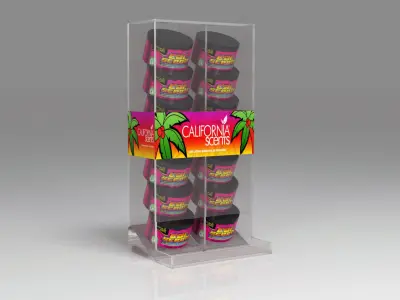  CALIFORNIA SCENTS Counter Stand 3D model