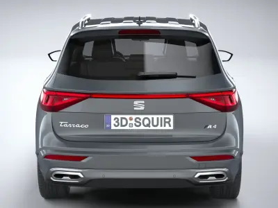 Seat Tarraco FR 2021 3D model