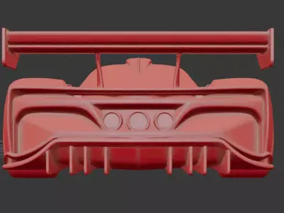  GT style race car  3D print model