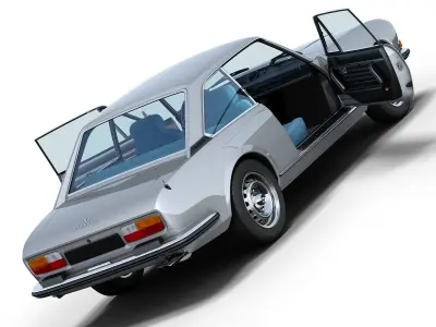 Peugeot 504 Coupe 3D model