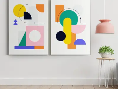 Photo Frame 38 Low-poly 3D model