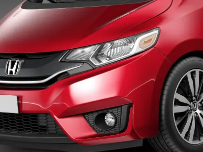 Acura Fit 2015 3D model