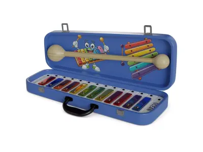 Cars and action games Musical Instrument Set 3D model purchase