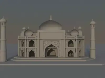 tajmahal taj mahal 3D model