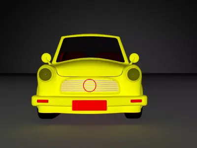 Cartoon Car 3D model