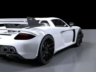 Porsche Carrera GT 3D model