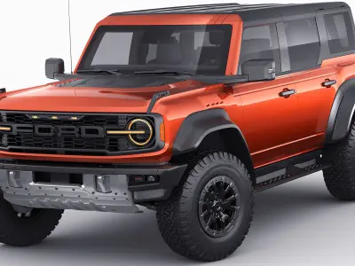 Bronco  2022 Raptor 3D model
