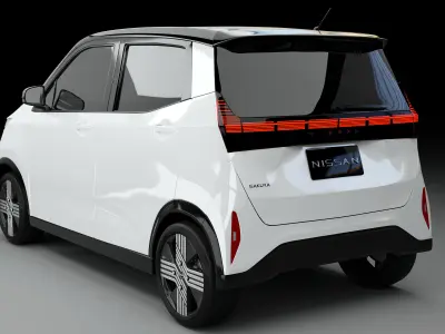 Nissan Sakura 3D model