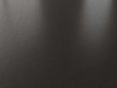Parquet Oak Black WWL set 5 3D model