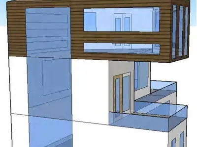 Big villa 3D model