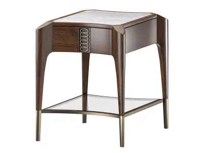 caracole side coffee table 3D model