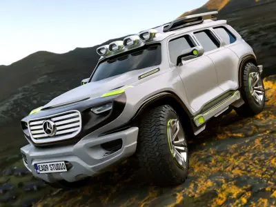 Mercedes-Benz Ener G Force 3D model
