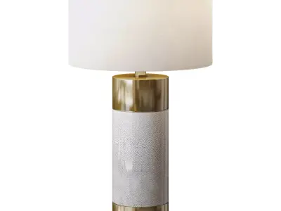 adelia table lamp by uttermost  3D model