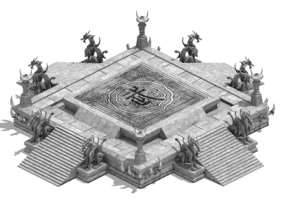 gAME Pei Cheng - Bewutai - Zhengtai 3D model