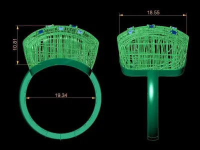 Fusion Ring  3D print model