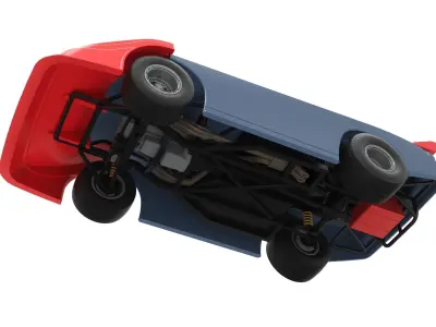 Australian Super Sedan Scale 1 to 25 3D print model