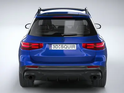 Mercedes-Benz GLB35 AMG 2024 3D model
