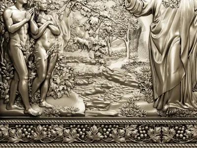 The Creation of the World 3D print model