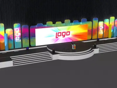 Congress Stage 026 3D model