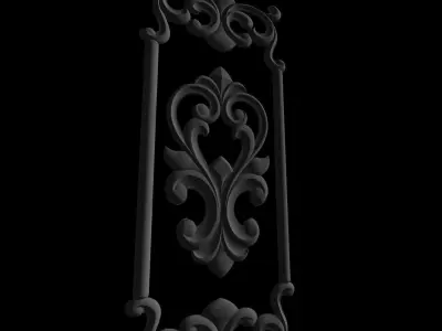 Furniture Appliques 4 3D model