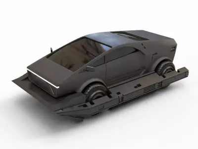 Amphibious Car 3D model