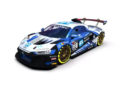 Audi R8 GT2 LMS 3D model