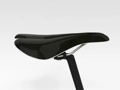 Racing Bicycle - Grey 3D model