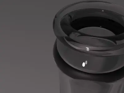 Wine Bottle Free 3D model purchase