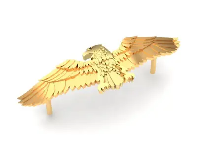 Eagle gold Bracelet 3D print model