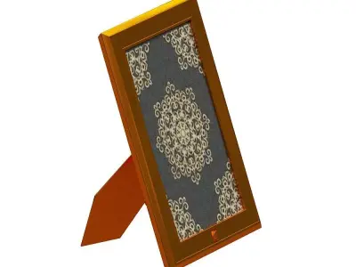 Photo Frame Low-poly 3D model 3