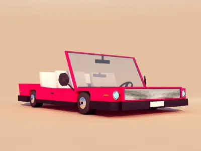 Ultimate Low Poly City Cars Pack 1 Low-poly 3D model