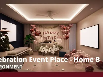 Celebration Event Place - Home B 3D model