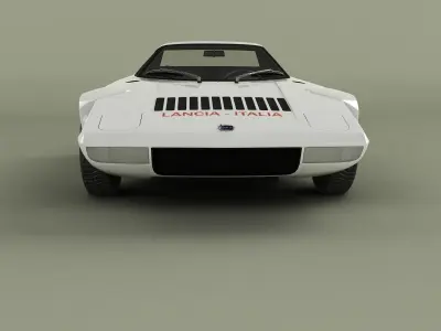 Lancia Stratos HF Prototype  3D model