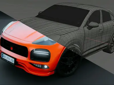 Porsche Cayenne GTS Coupe 2019 3D model