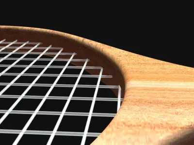 Racket 3D model
