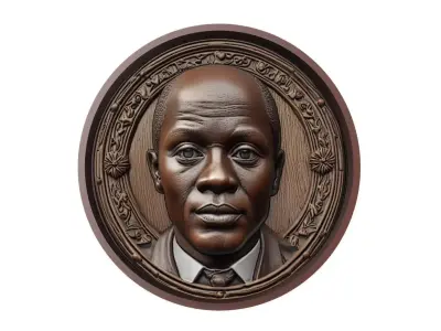 NGolo Kante Footballer Medallion 3D print model