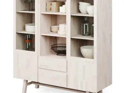 BROOKLYN CABINET by Rowico Home 3D model