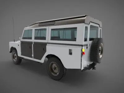 LR Classic Car 3D model