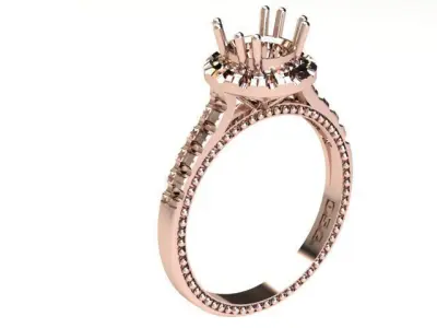 Women ring  3D print model