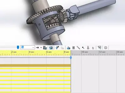Differential drive  3D model