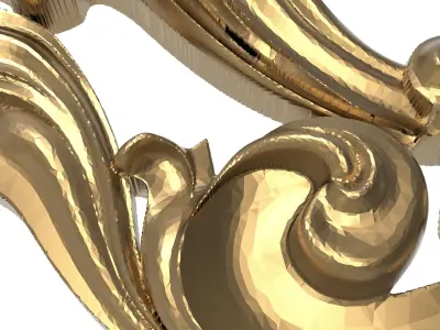  decorative pattern ready for 3D printing 3D model 334