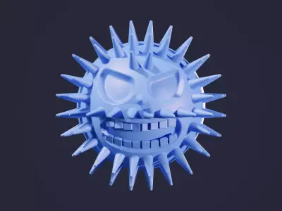  Mace Monster Free 3D print model