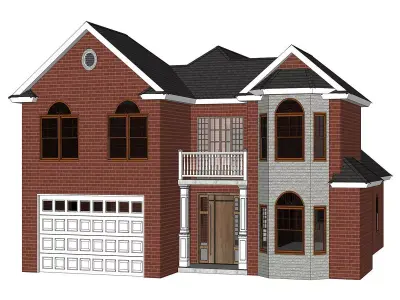 French House 08 -Archimple LLC 3D model