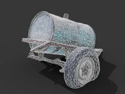 Copper Depot  Low-poly 3D model