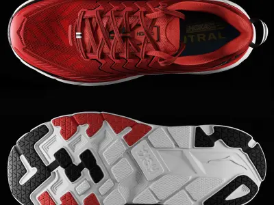 HOKA ONE ONE 3D model